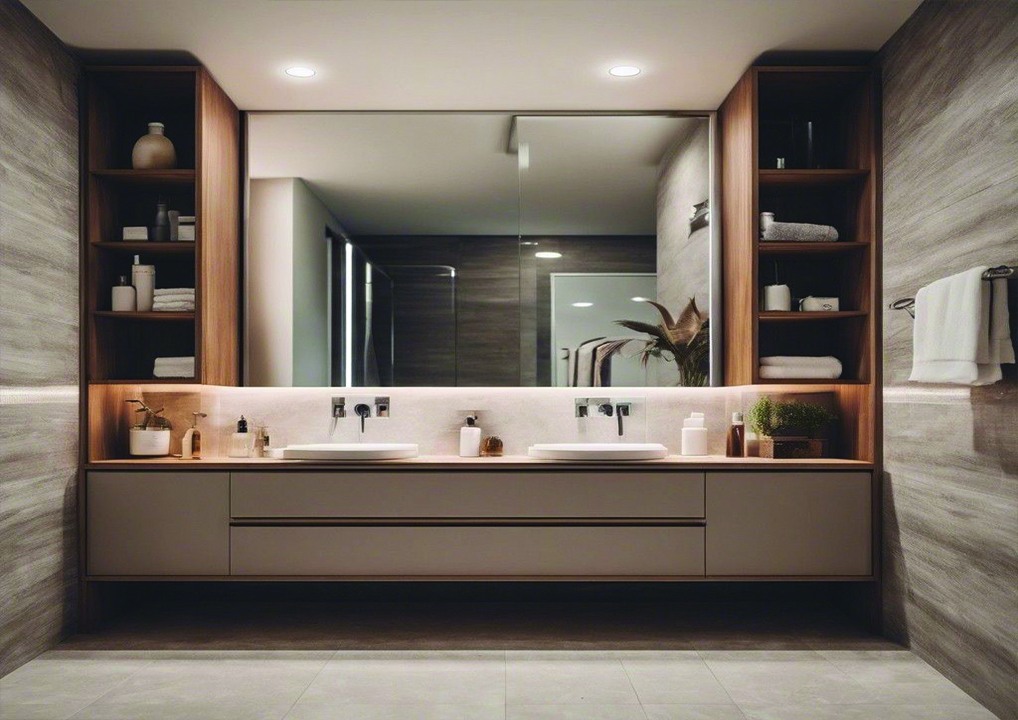 Modern kitchen with HPL surfaces